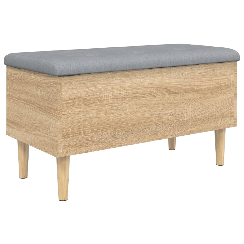 skobænk 82x42x46 cm konstrueret træ sonoma-eg