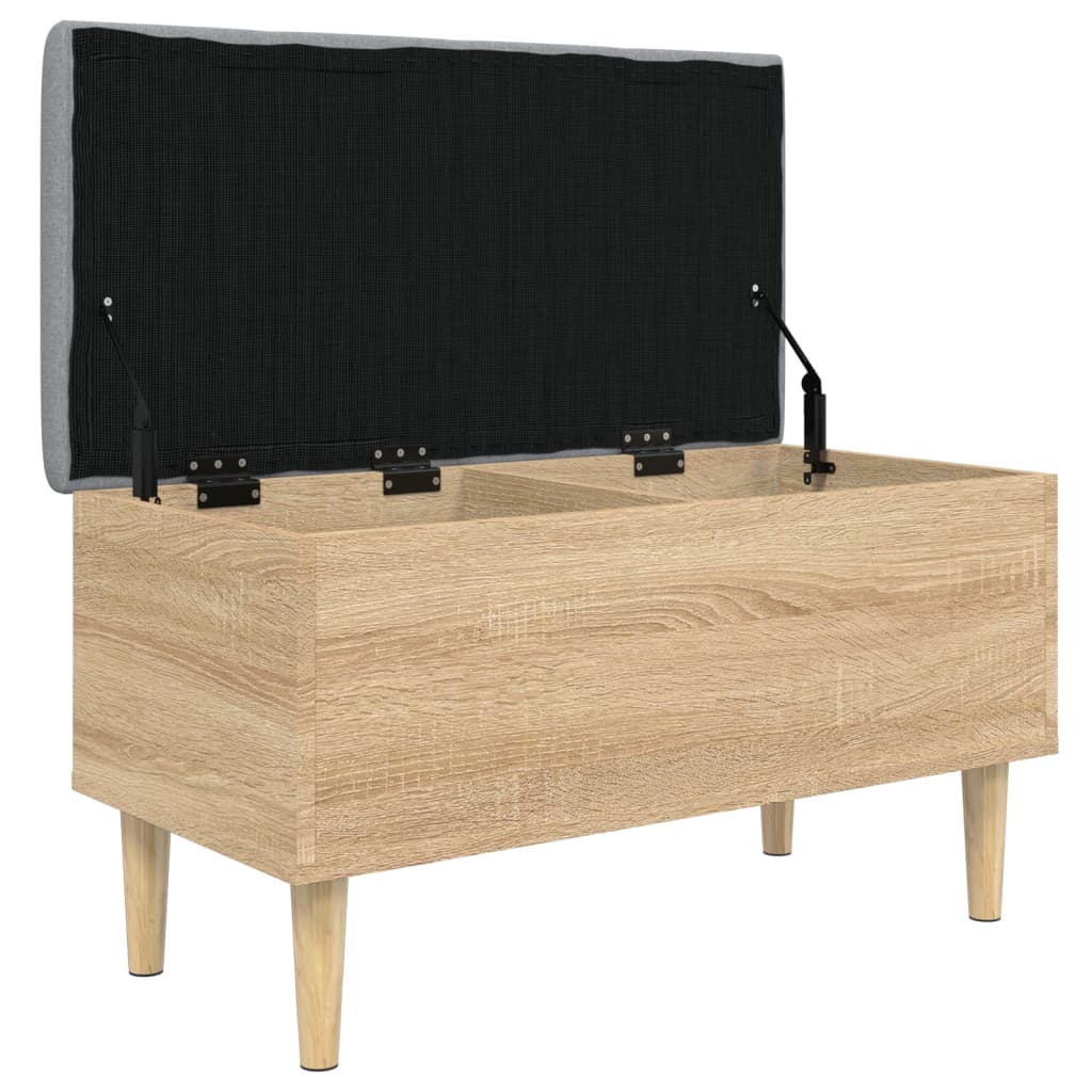 skobænk 82x42x46 cm konstrueret træ sonoma-eg