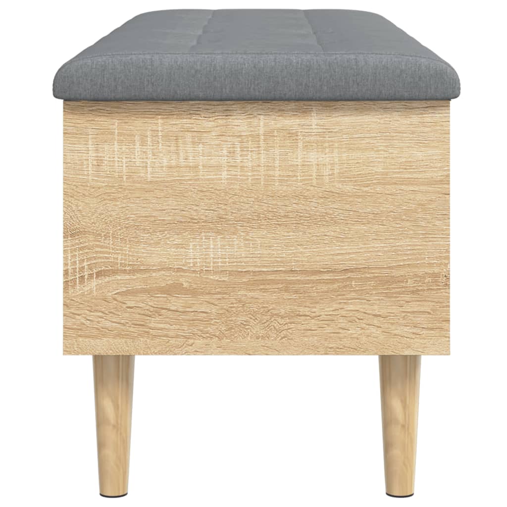 skobænk 102x42x46 cm konstrueret træ sonoma-eg