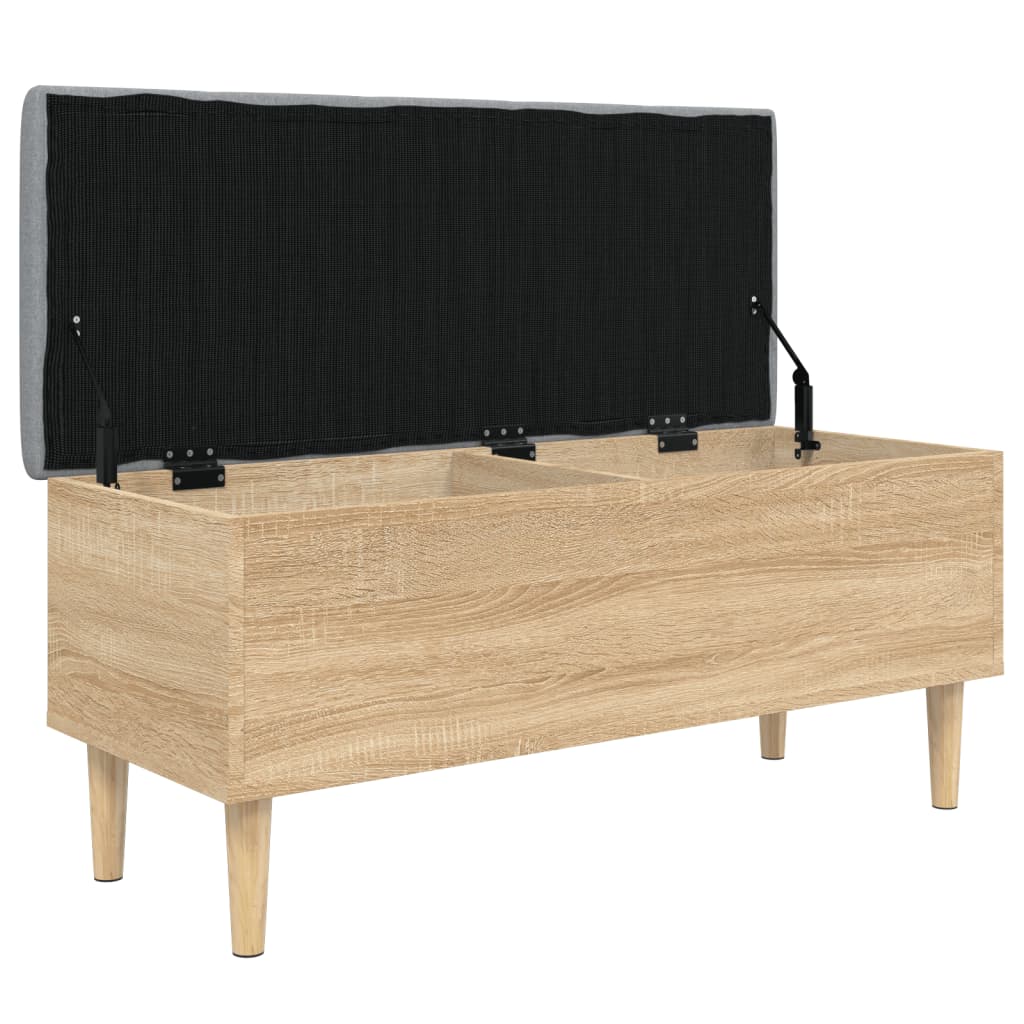 skobænk 102x42x46 cm konstrueret træ sonoma-eg