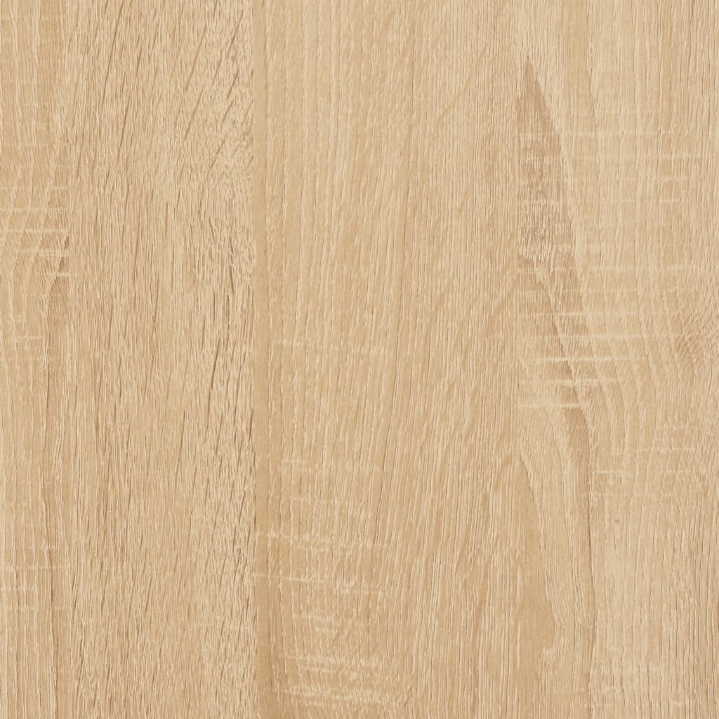 skobænk 102x32x50 cm konstrueret træ sonoma-eg