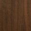 skobænk 102x42x45 cm konstrueret træ brun egetræsfarve