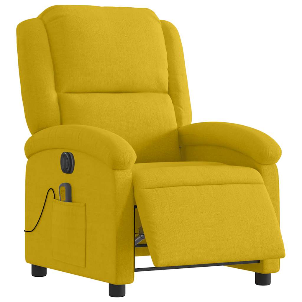 massagestol velour gul