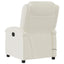 massagestol velour cremefarvet