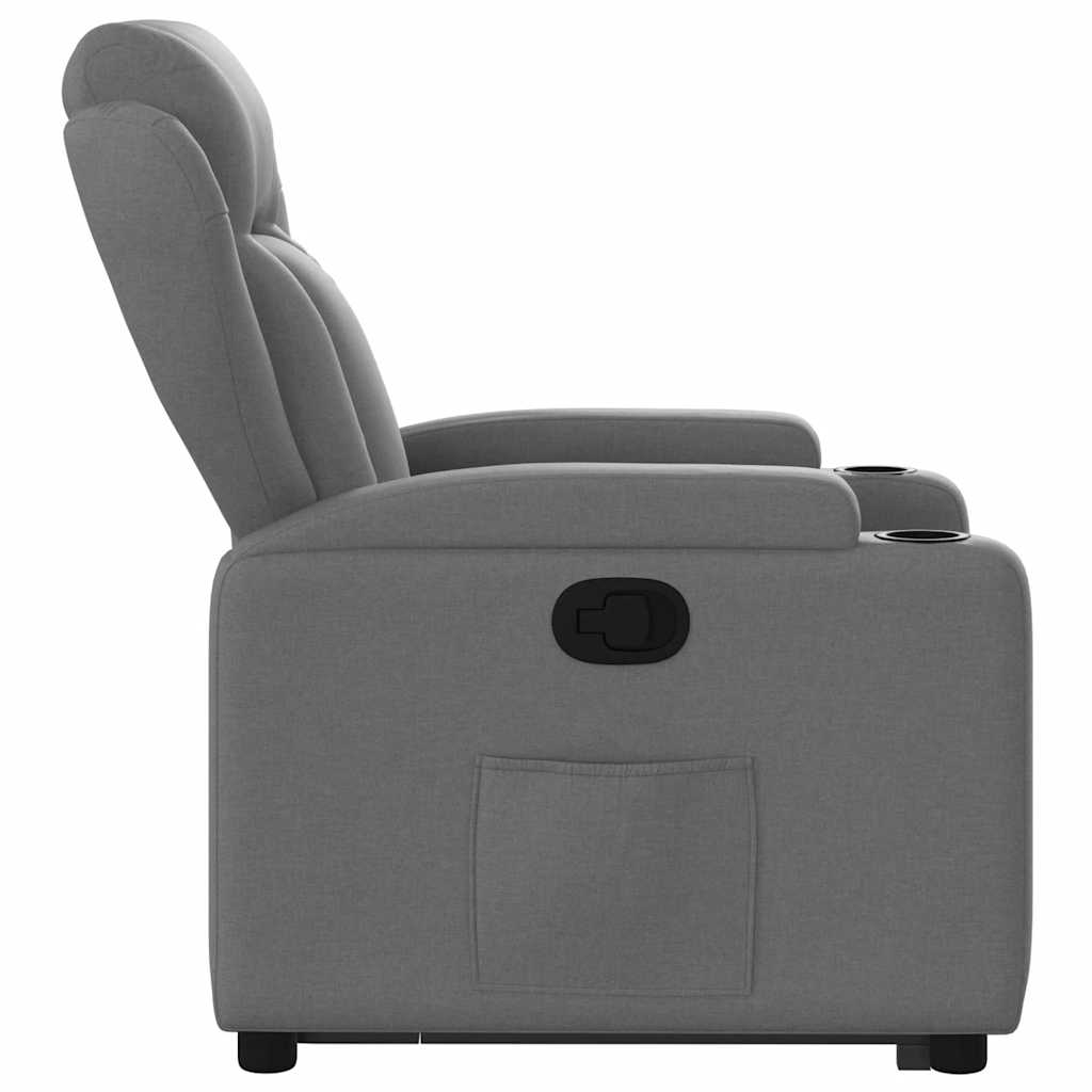 løftestol stof mørkegrå