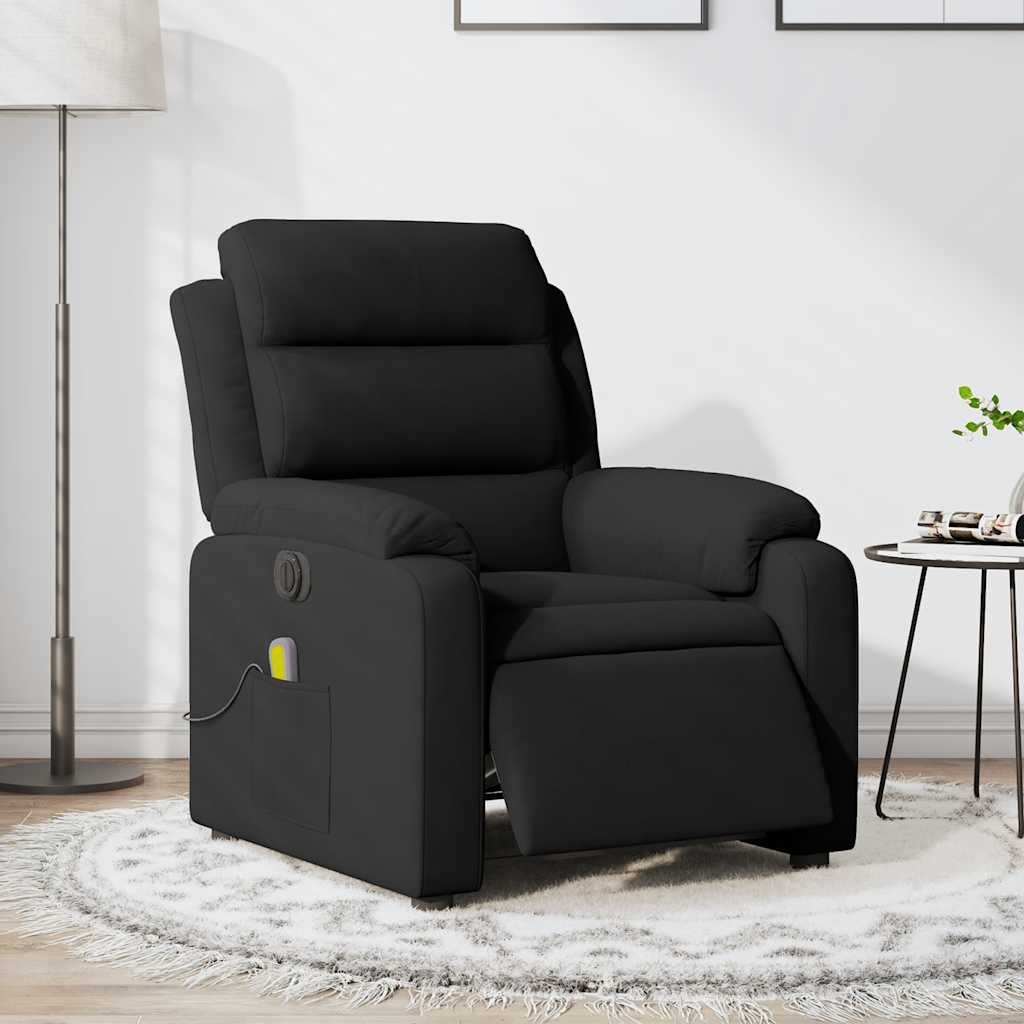 massagestol velour sort
