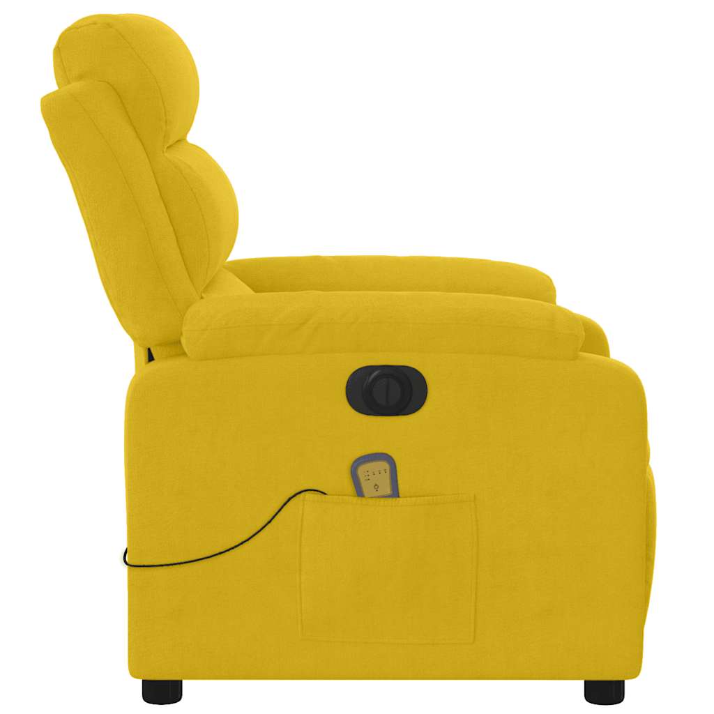 massagestol velour gul