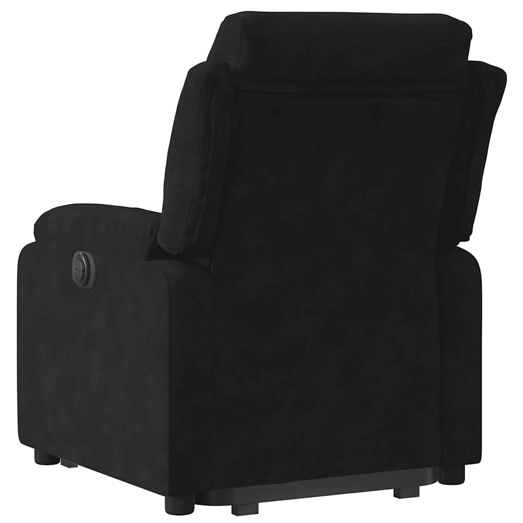 løftestol velour sort