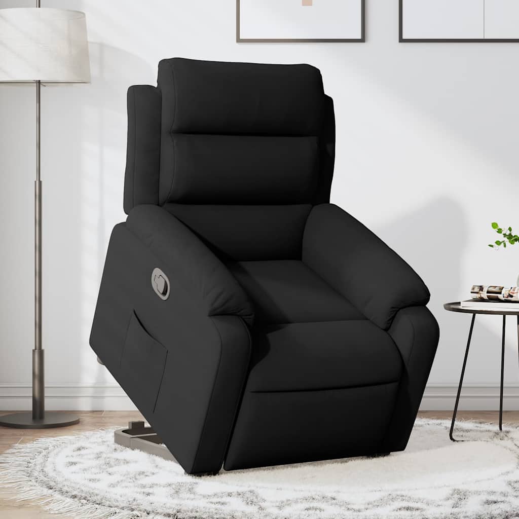 løftestol velour sort