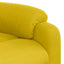 løftestol velour gul