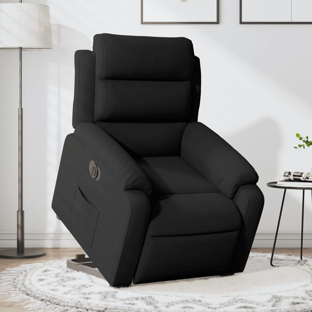 løftestol velour sort