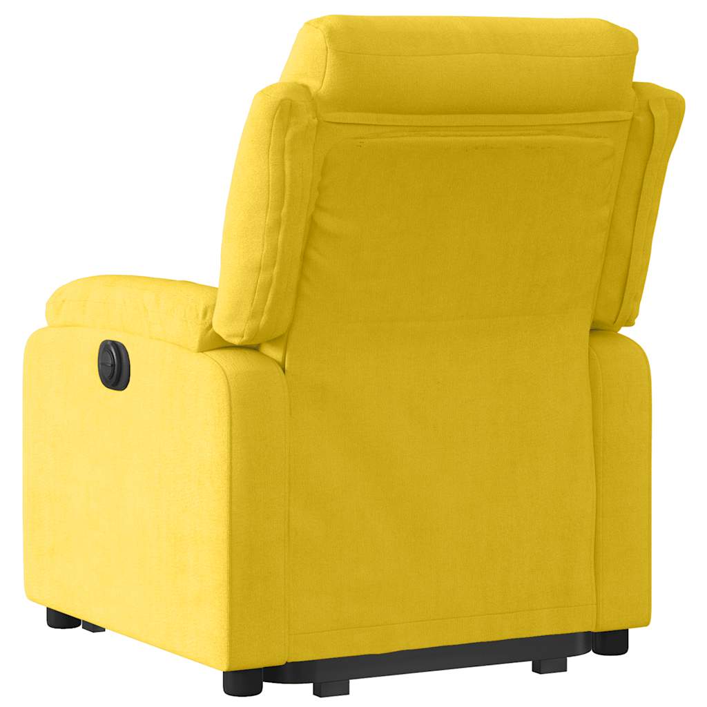 løftestol velour gul