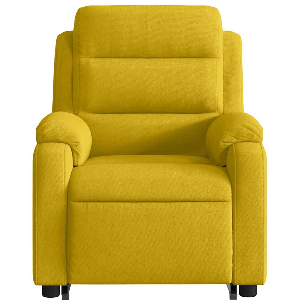 løftestol velour gul