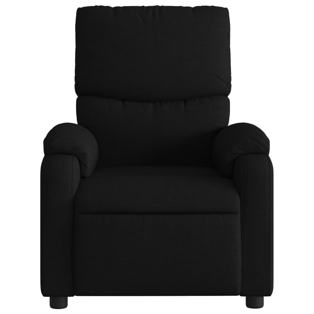 massagestol sort stof