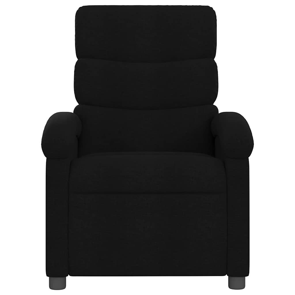 massagestol sort stof