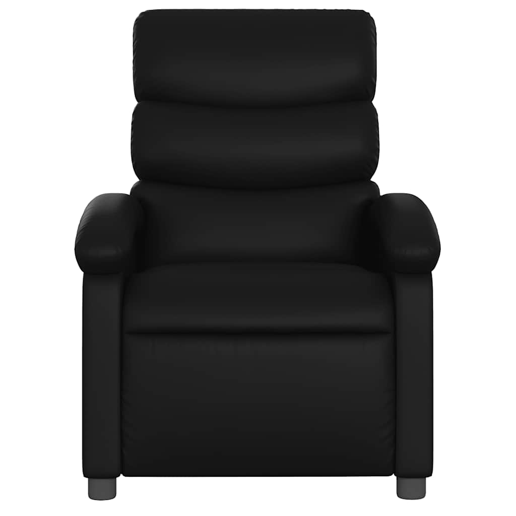 massagestol sort kunstlæder
