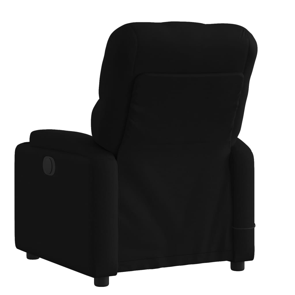 massagestol sort stof