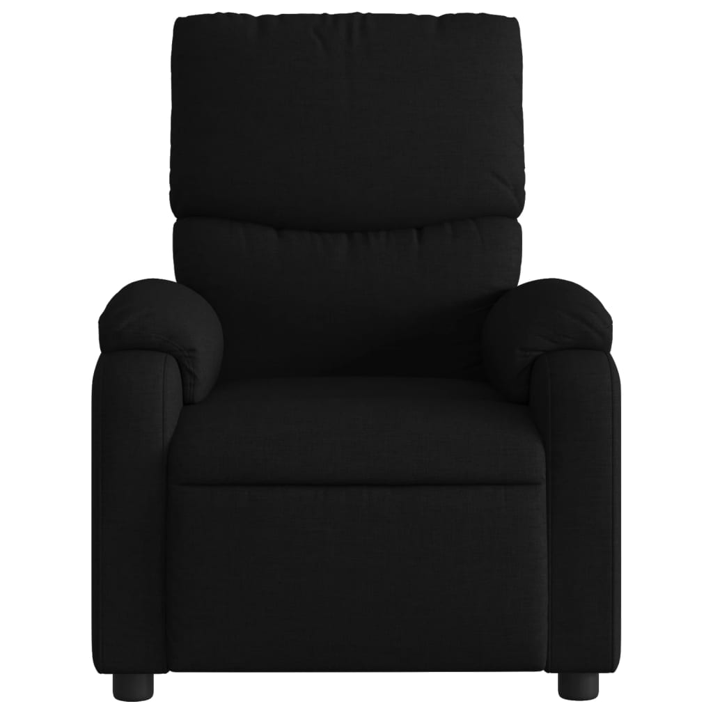 massagestol sort stof