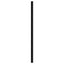 udskiftningsgavl 150 cm metal sort