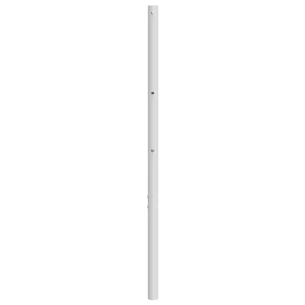 udskiftningsgavl 120 cm metal hvid
