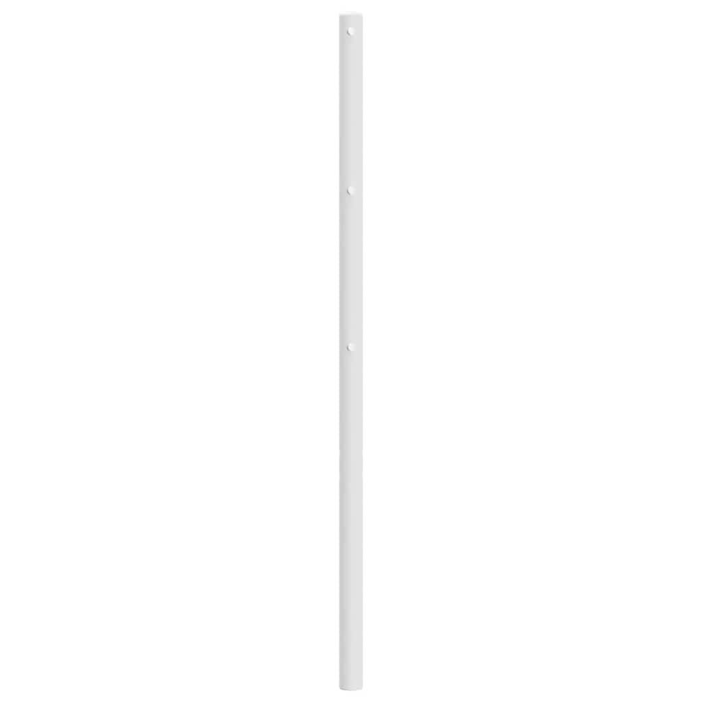 udskiftningsgavl 100 cm metal hvid