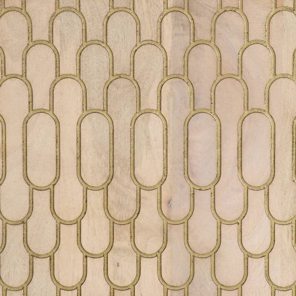 skabe 3 stk. 60x33x75 cm massivt mangotræ