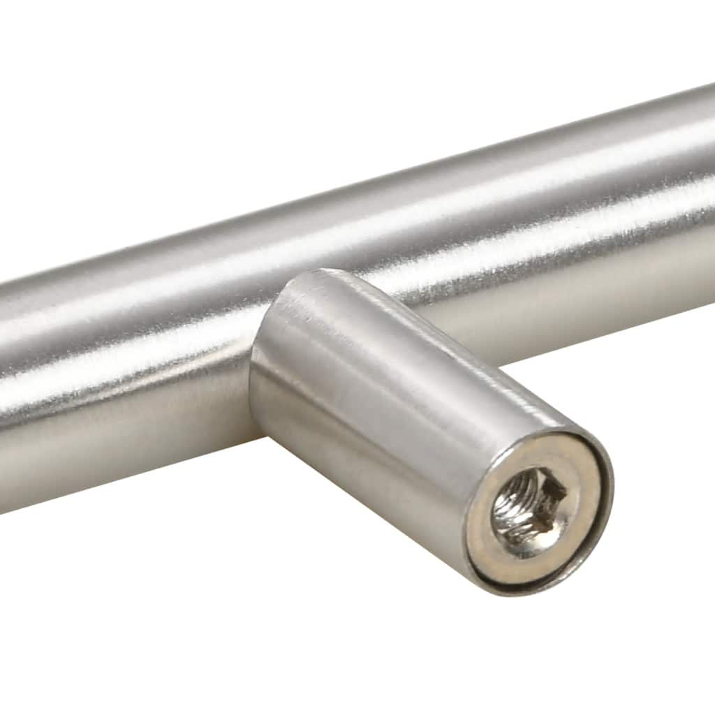 skabshåndtag 5 stk. 480 mm rustfrit stål sølvfarvet