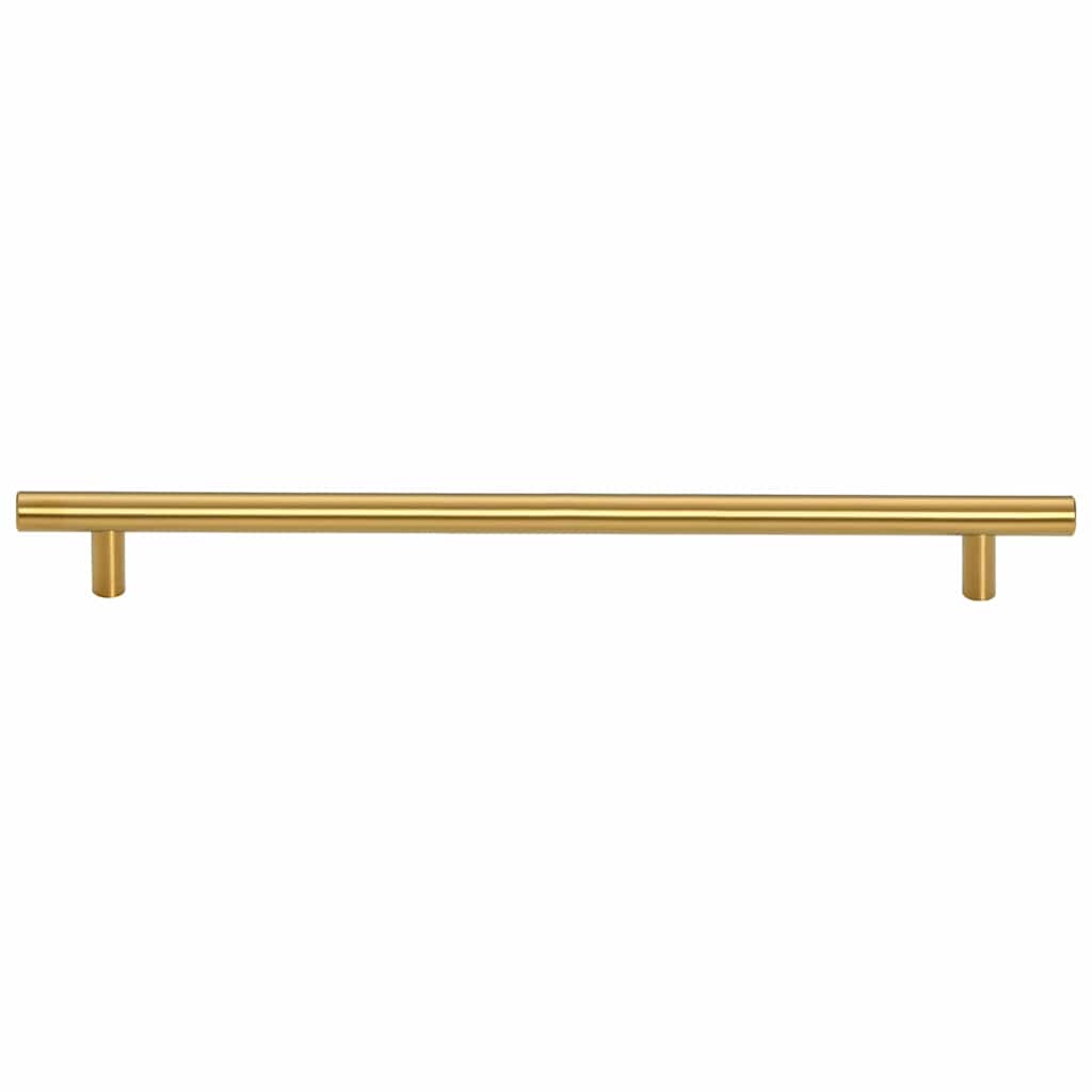 skabshåndtag 5 stk. 320 mm rustfrit stål guldfarvet