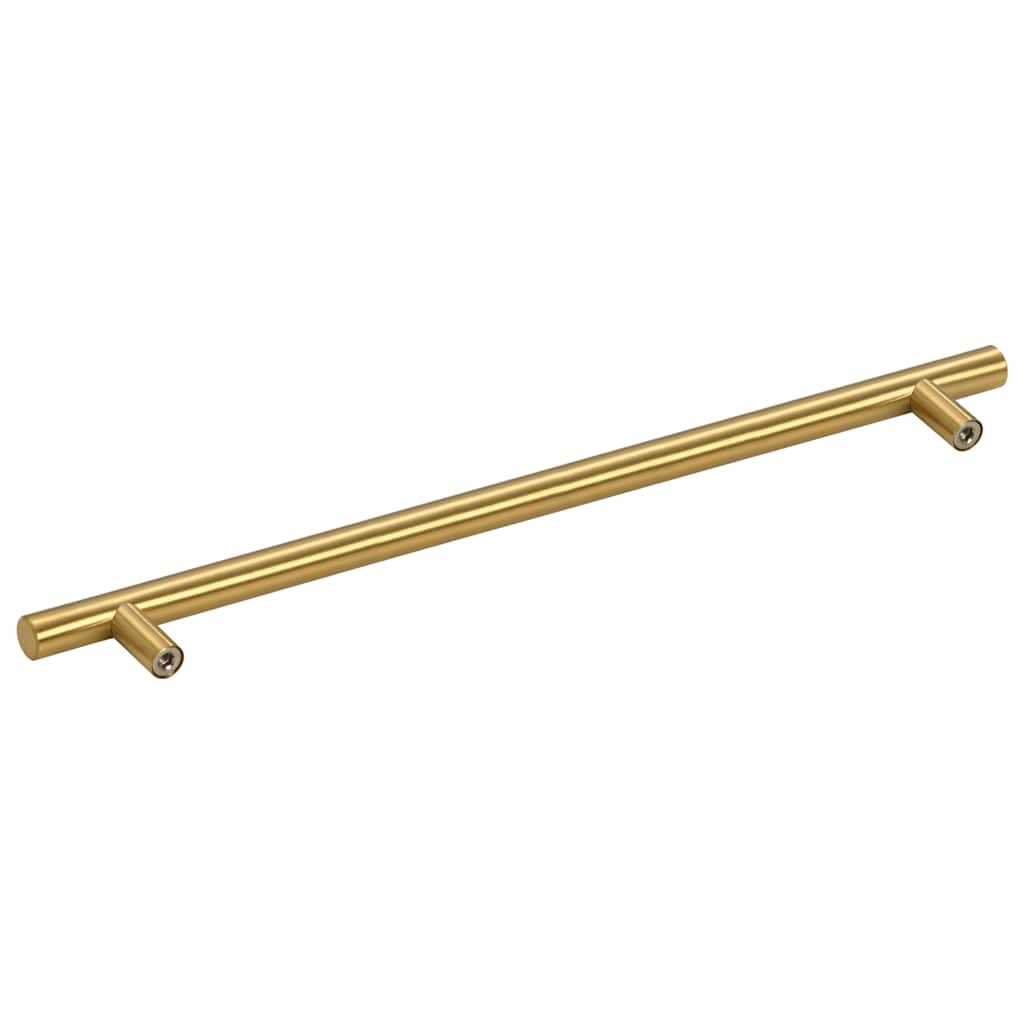 skabshåndtag 5 stk. 320 mm rustfrit stål guldfarvet