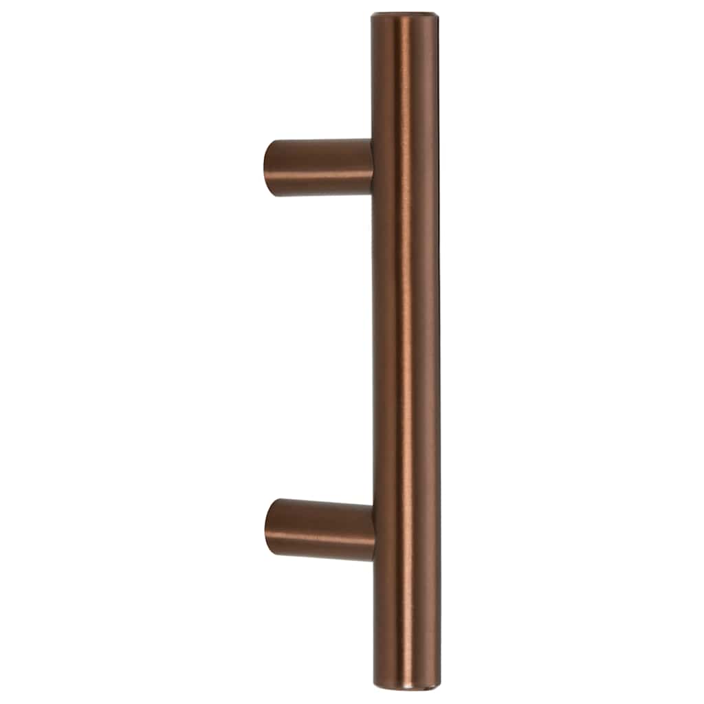 skabshåndtag 10 stk. 64 mm rustfrit stål bronzefarvet