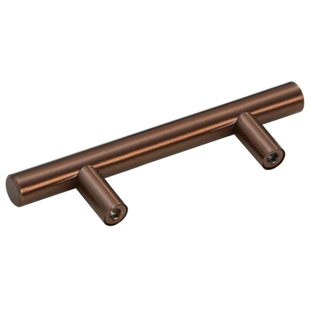 skabshåndtag 10 stk. 64 mm rustfrit stål bronzefarvet