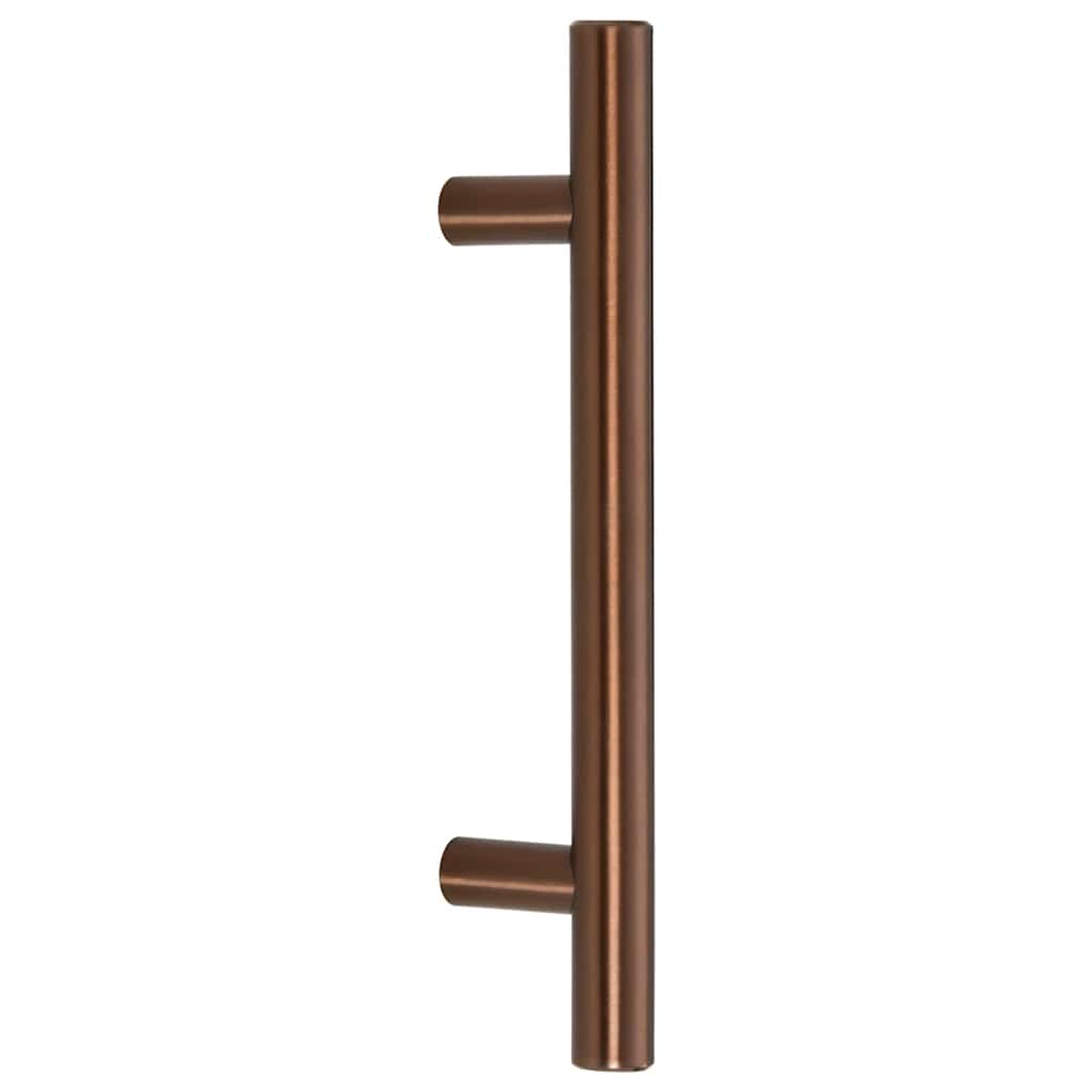 skabshåndtag 10 stk. 96 mm rustfrit stål bronzefarvet