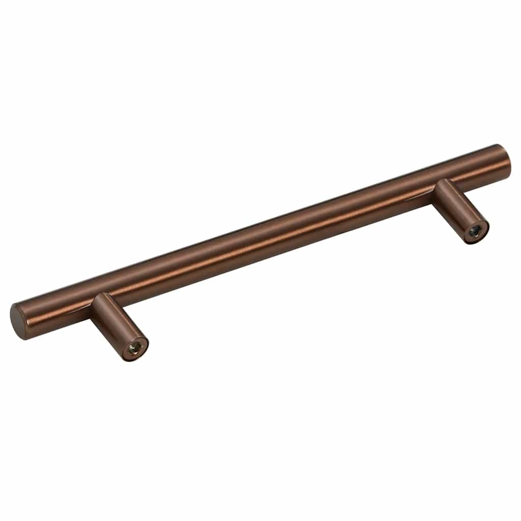 skabshåndtag 10 stk. 128 mm rustfrit stål bronzefarvet