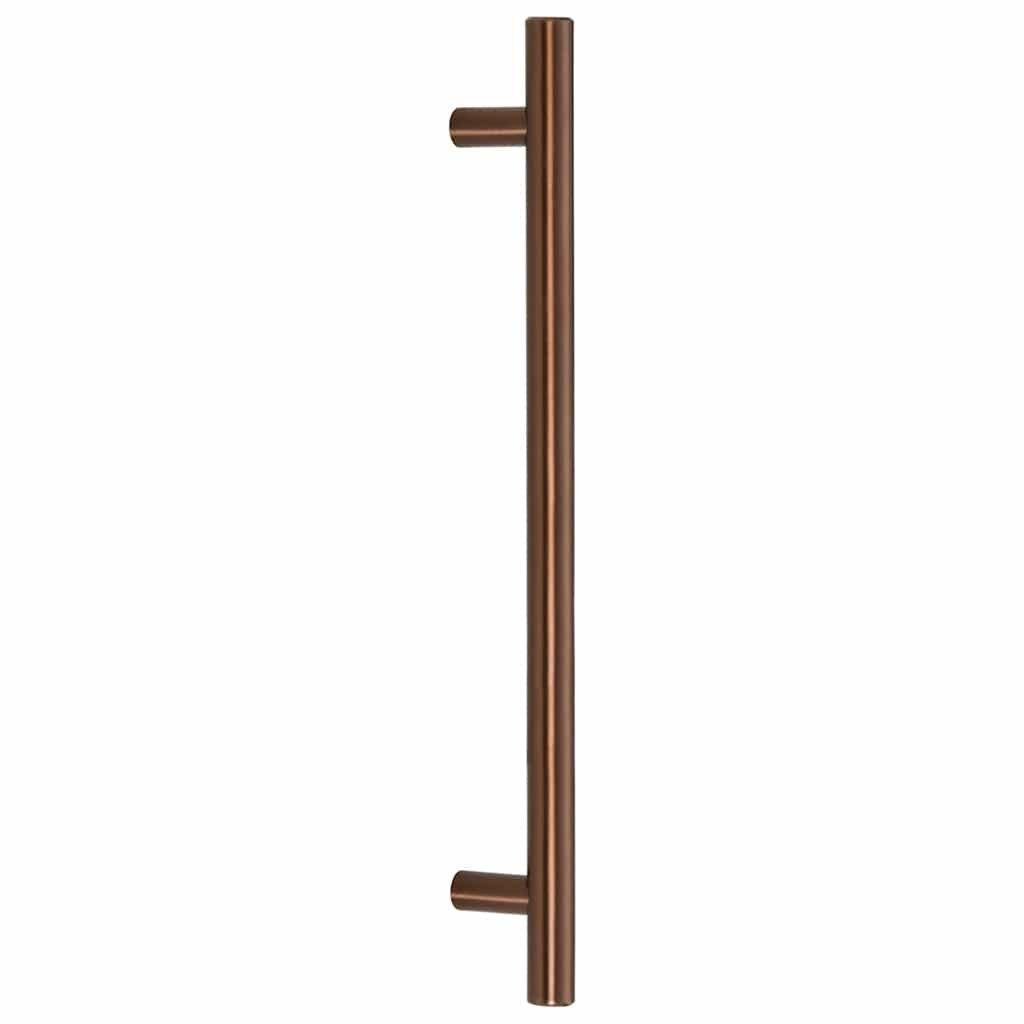 skabshåndtag 5 stk. 192 mm rustfrit stål bronzefarvet