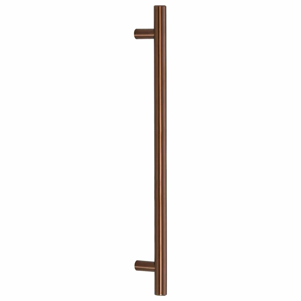 skabshåndtag 5 stk. 224 mm rustfrit stål bronzefarvet
