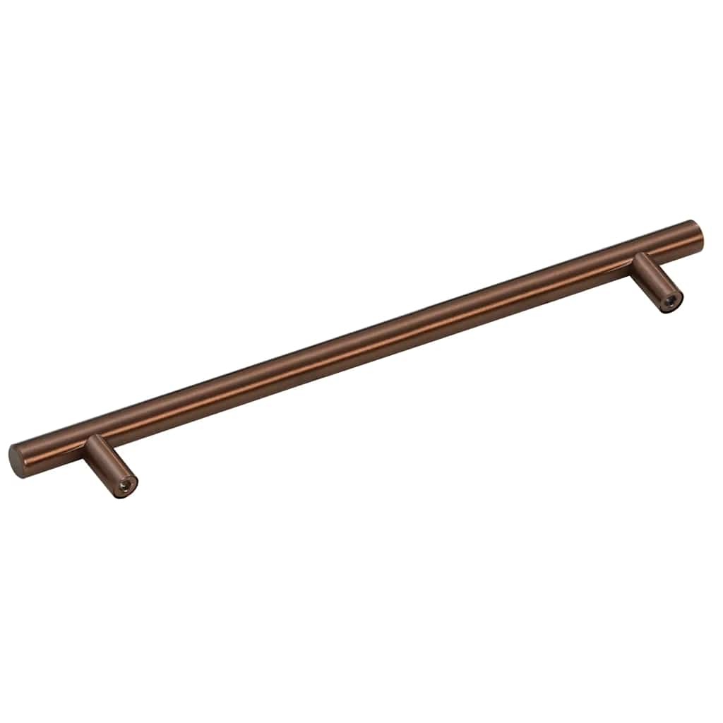 skabshåndtag 5 stk. 224 mm rustfrit stål bronzefarvet