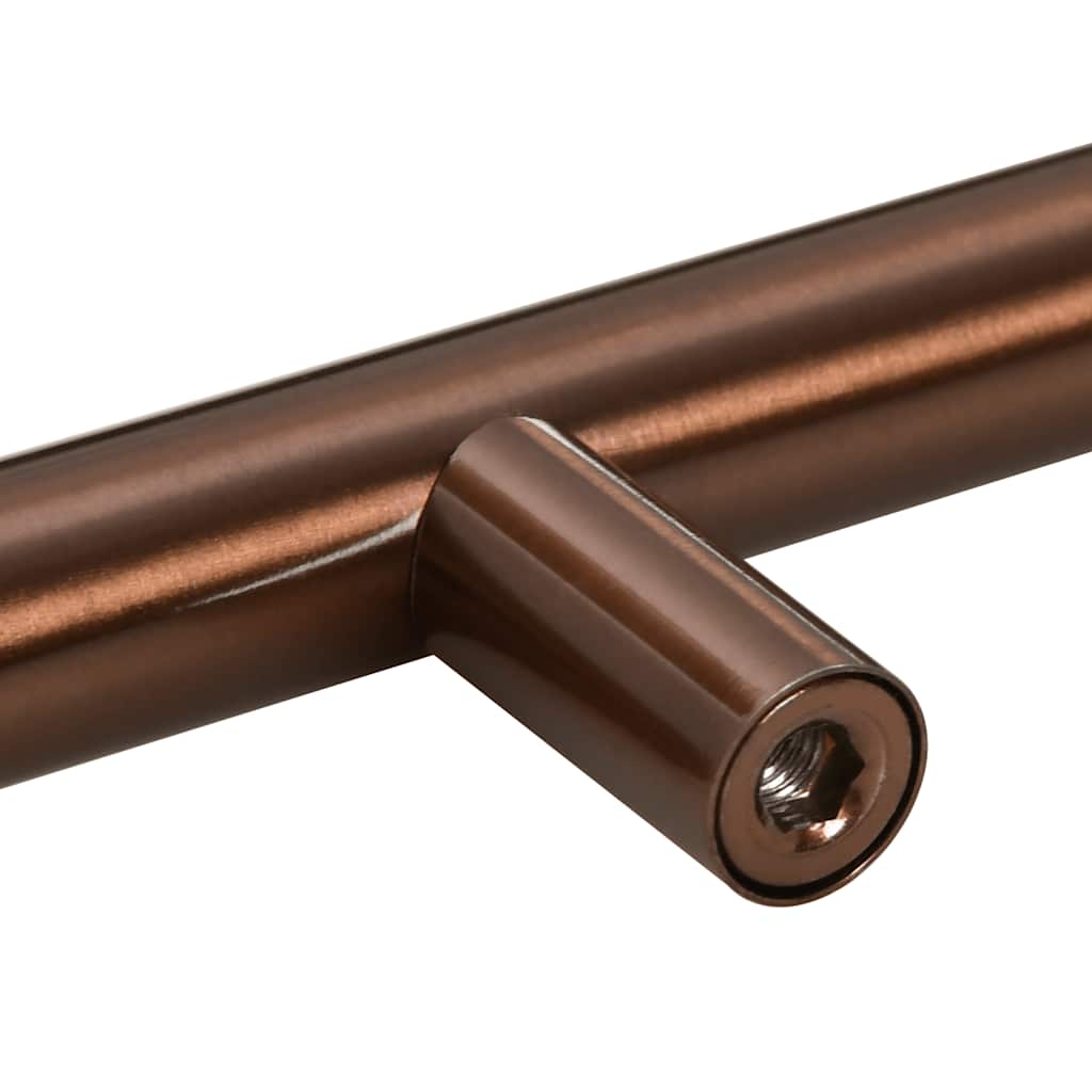 skabshåndtag 5 stk. 480 mm rustfrit stål bronzefarvet