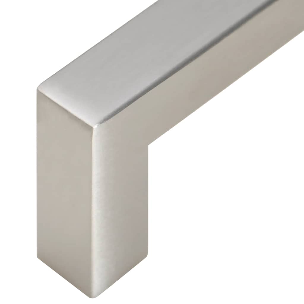 skabshåndtag 10 stk. 64 mm rustfrit stål sølvfarvet