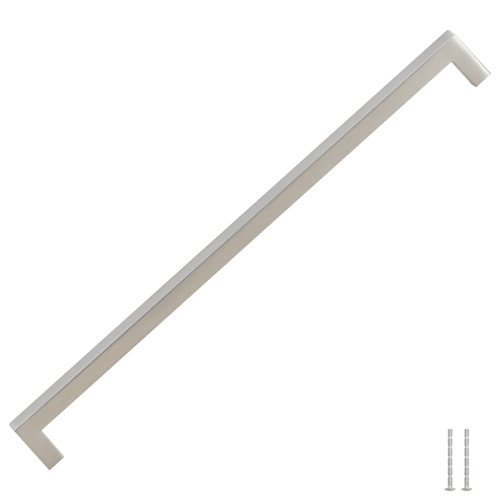 skabshåndtag 5 stk. 320 mm rustfrit stål sølvfarvet