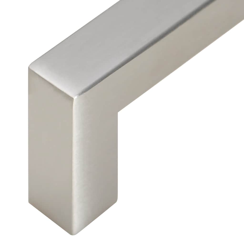 skabshåndtag 5 stk. 480 mm rustfrit stål sølvfarvet