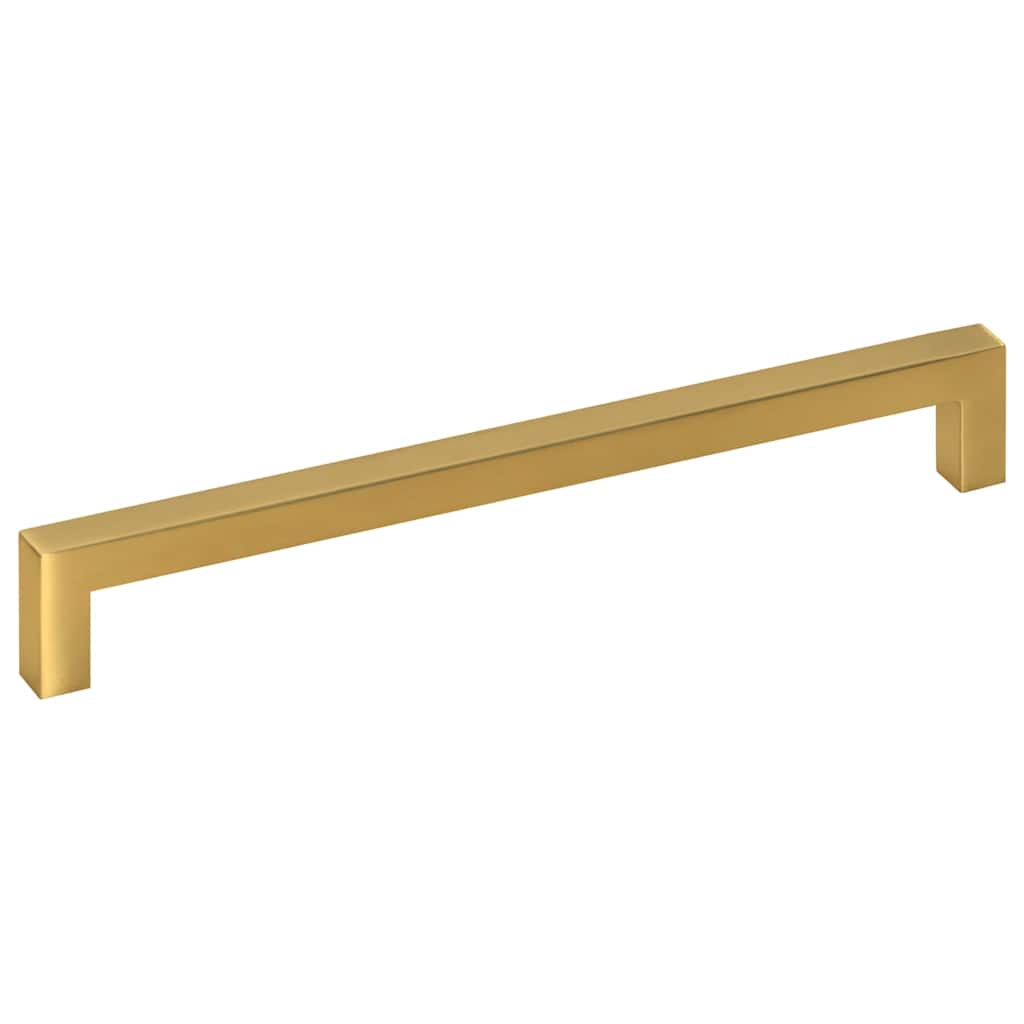 skabshåndtag 5 stk. 224 mm rustfrit stål guldfarvet