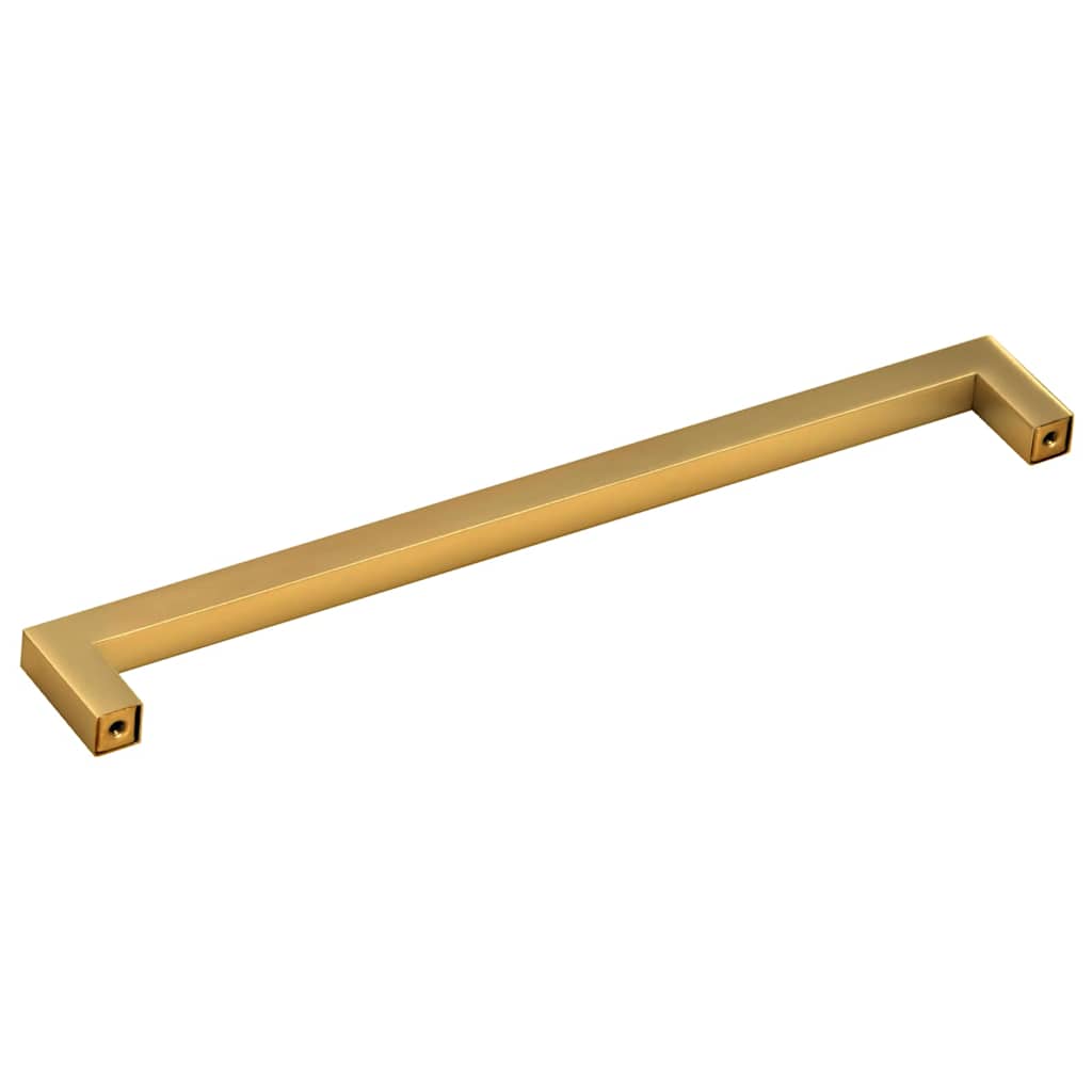 skabshåndtag 5 stk. 224 mm rustfrit stål guldfarvet