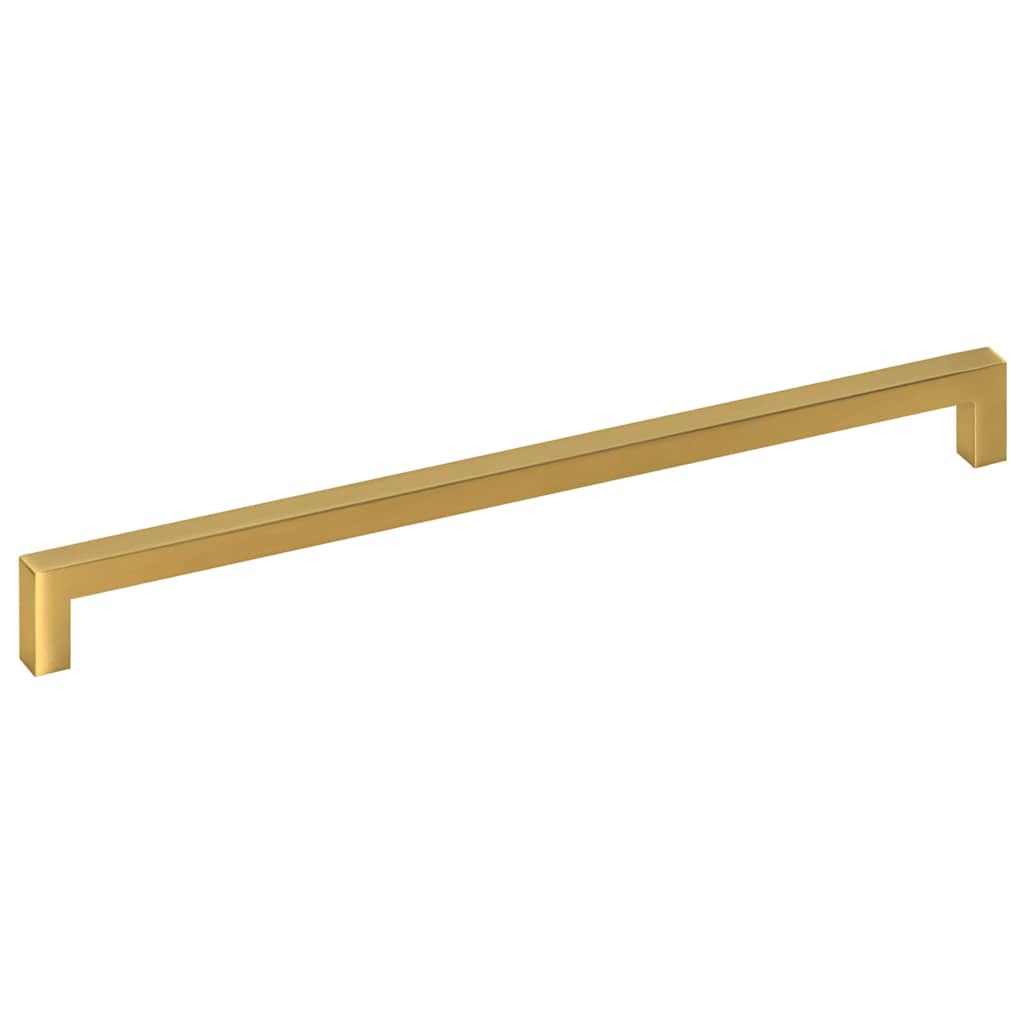 skabshåndtag 5 stk. 320 mm rustfrit stål guldfarvet