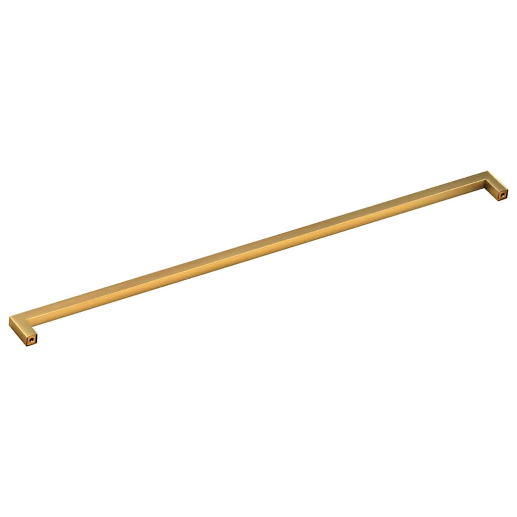 skabshåndtag 5 stk. 480 mm rustfrit stål guldfarvet