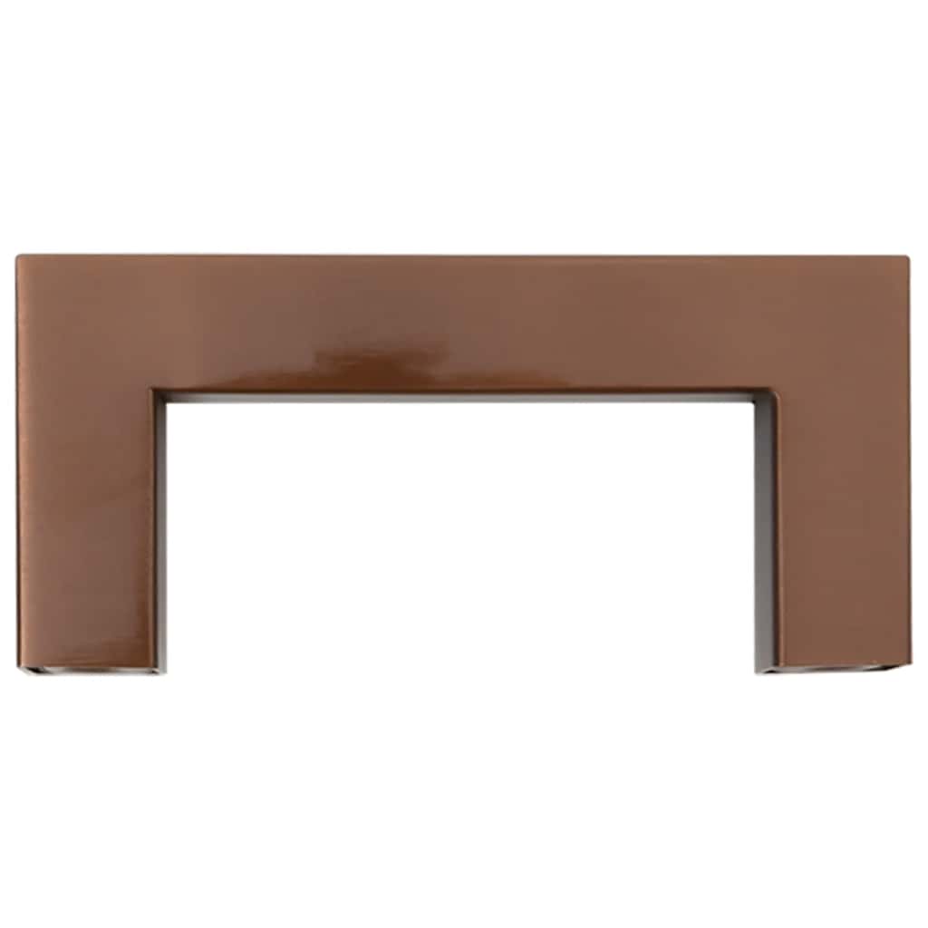 skabshåndtag 10 stk. 64 mm rustfrit stål bronzefarvet