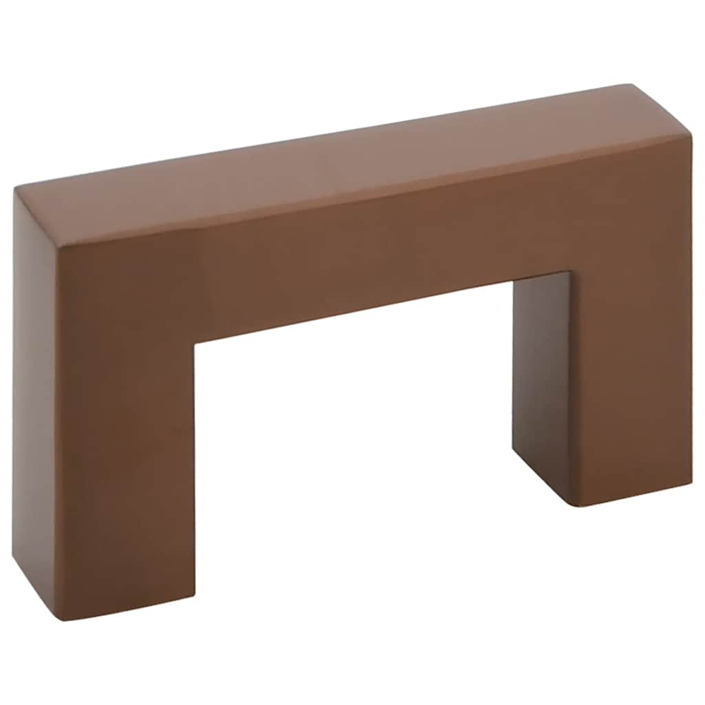 skabshåndtag 10 stk. 64 mm rustfrit stål bronzefarvet