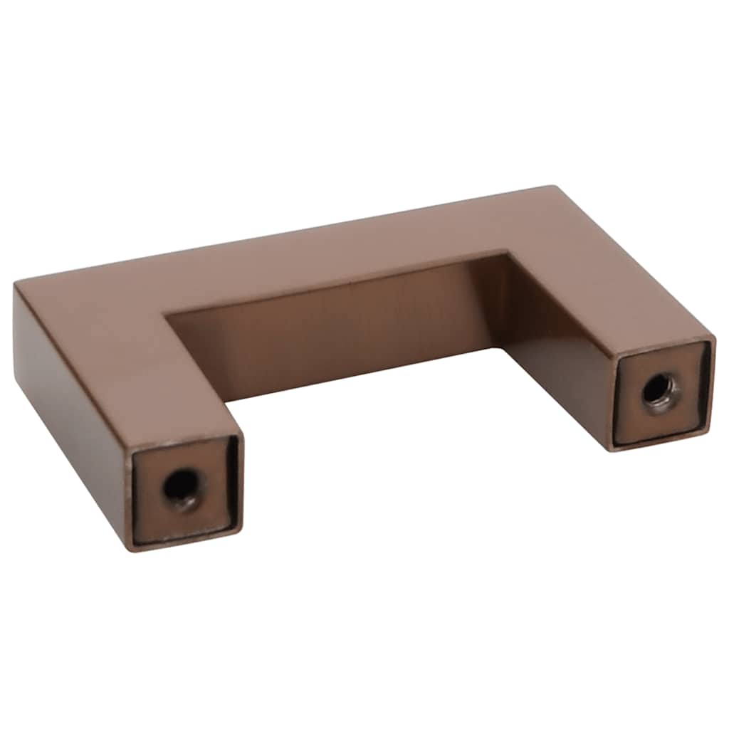 skabshåndtag 10 stk. 64 mm rustfrit stål bronzefarvet
