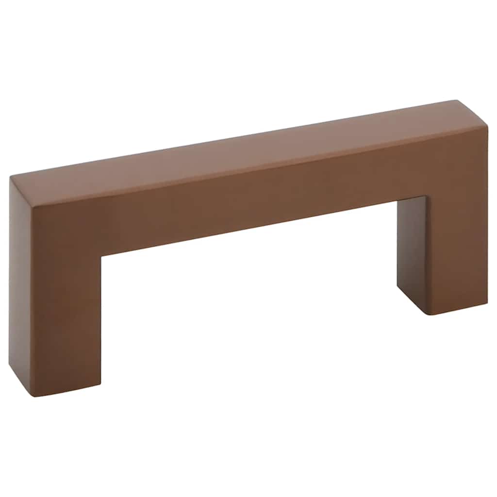 skabshåndtag 10 stk. 96 mm rustfrit stål bronzefarvet