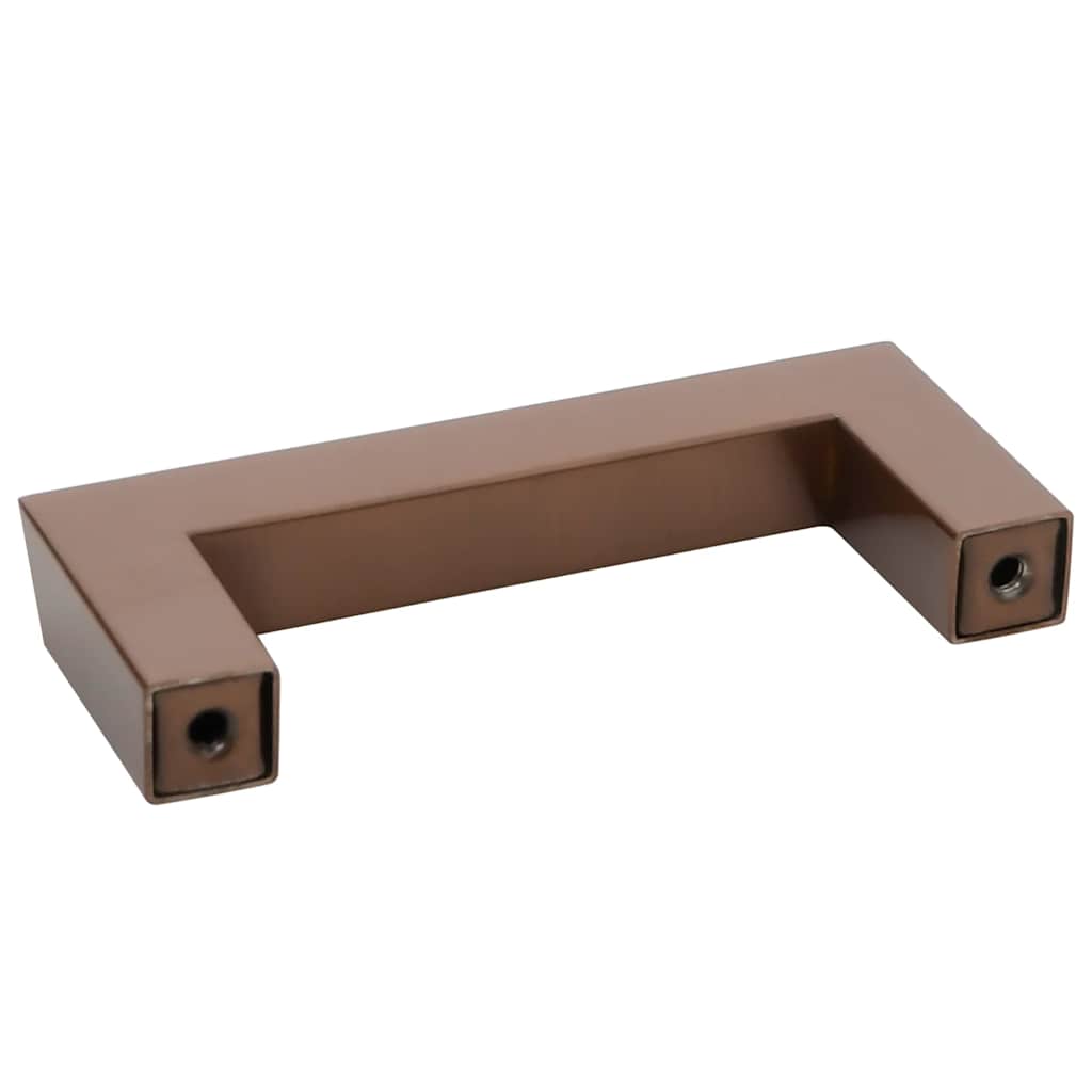 skabshåndtag 10 stk. 96 mm rustfrit stål bronzefarvet