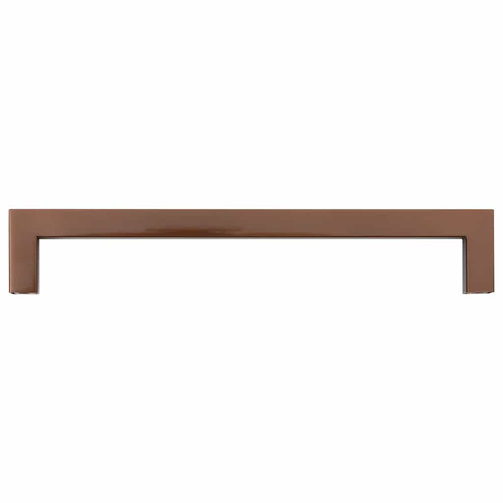 skabshåndtag 5 stk. 192 mm rustfrit stål bronzefarvet